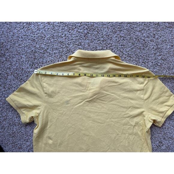 POLO by Ralph Lauren collared shirt, size Large, Yellow, short sleeved - Picture 7 of 7